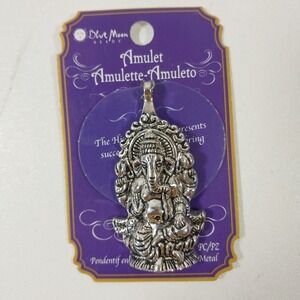 The Hindu Ganesh Amulet Metal  Pendant